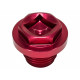Bouchon metal rouge Defender 90 110 130 Discovery 1 Range Classic