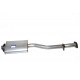Britpart silencieux avant Defender 110,  130 (ESR54)