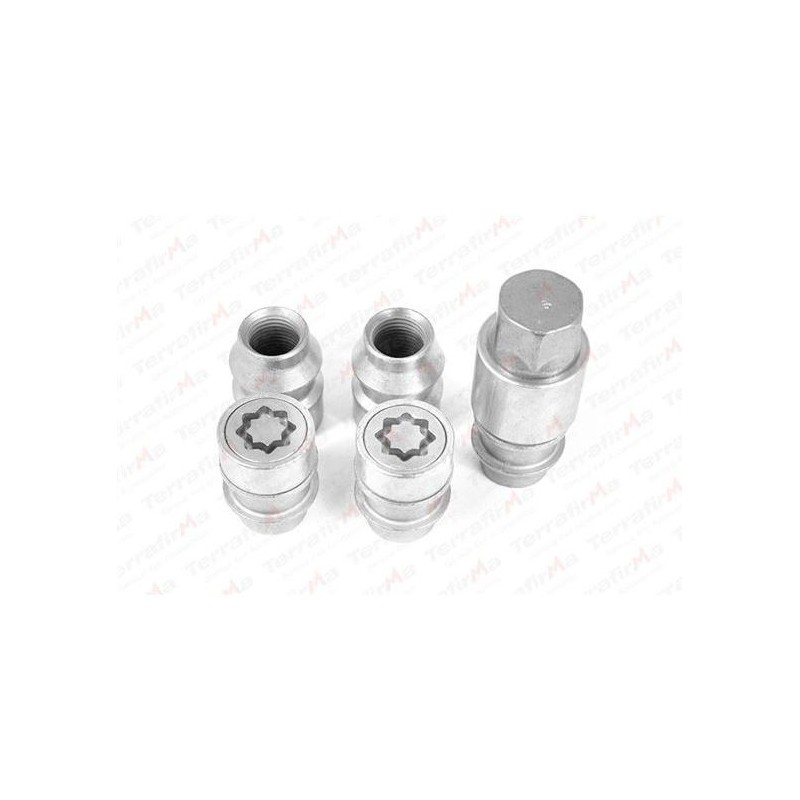 Commander locking wheel nuts fo Defender 90, 110, 130 TERRAFIRMA