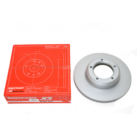 Britpart disque de frein xs - avant,  ventilé Defender Discovery 1, Range Classic (LR017952)