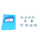 ecrou crenele Defender 90, 110, 130 et Discovery 1