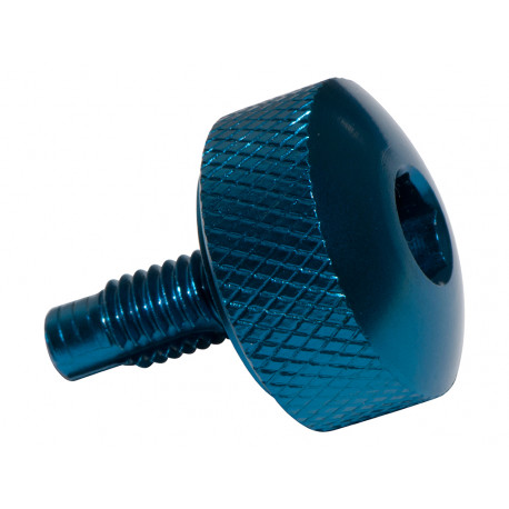 Britpart bleed screw alloy blue (07UAT)