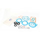Oem jeu de joints boite de transfert LT230 Defender 90, 110, 130, Discovery 1, Range Classic (RTC3890)