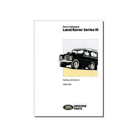 Land rover catalogue referencerapide (RTC9841)