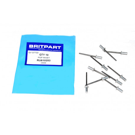 Oem pop rivet Defender 90 110 en HARD TOP (RU610253)