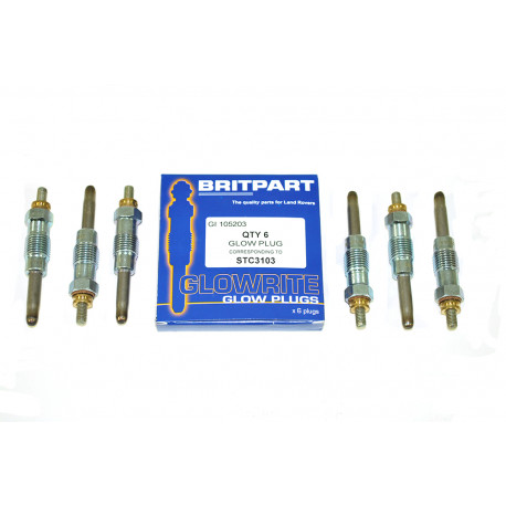 Britpart bougie de prechauffage Range P38 (STC3103)