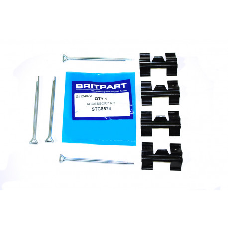 Britpart kit de goupilles deplaquettes arri Defender 90, 110, 130, Discovery 1, Range Classic (STC8574)