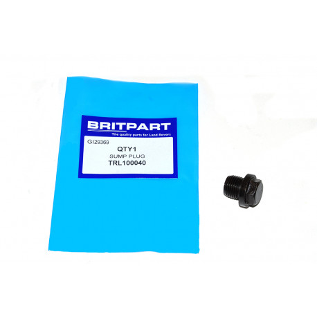 Britpart bouchon de vidange d'huile Defender 90, 110, 130 (TRL100040)