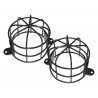 Kit grilles de protection rondes de feux arrière