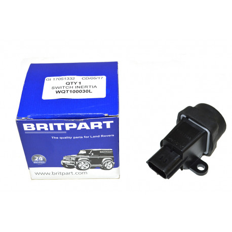 Britpart contacteur à inertie Defender 90, 110, 130, Discovery 1, 2, Freelander 1, Range Classic (WQT100030LB)