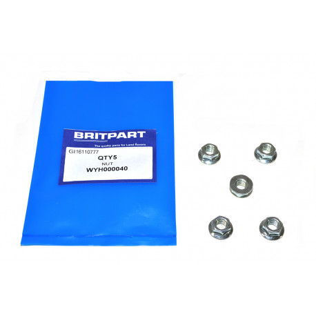 Britpart ecrou a collet Discovery 3, Range L322, Sport (WYH000040)