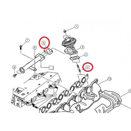 Vm motori joint pour vanne egr (05083261AA)