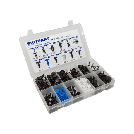 Britpart Coffret de Clip Rivet et Insert (280 Pièces) (DA6641)