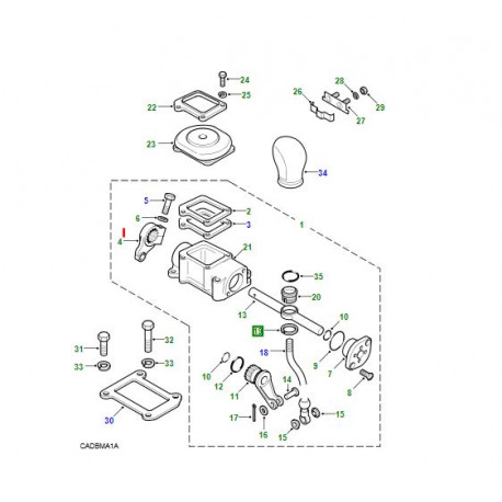Land rover circlip (CR120215L)
