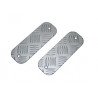 kit de protection marche pieds façon inox