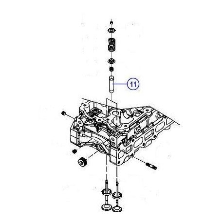 Vm motori guide de soupape Cherokee KJ,  Dodge Nitro,  Voyager RG et Wrangler JK (05066773AA)