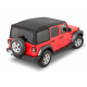 Capote souple Wrangler JL 4 portes