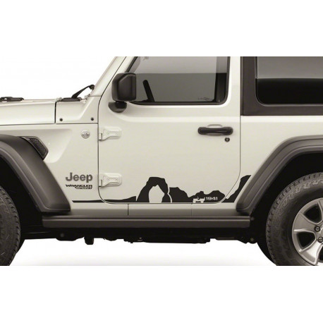 Mopar stickers lateraux MOAB Wrangler JL (82215730)