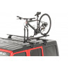 porte velo sur toit fixation sur fourche Renegade BU et Wrangler JL