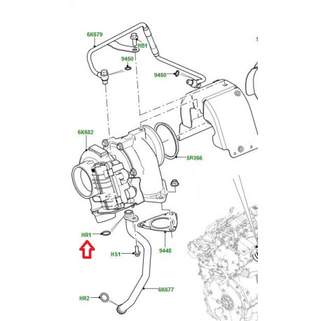 Land rover joint torique 14.3 x 2.4 (LR073687)