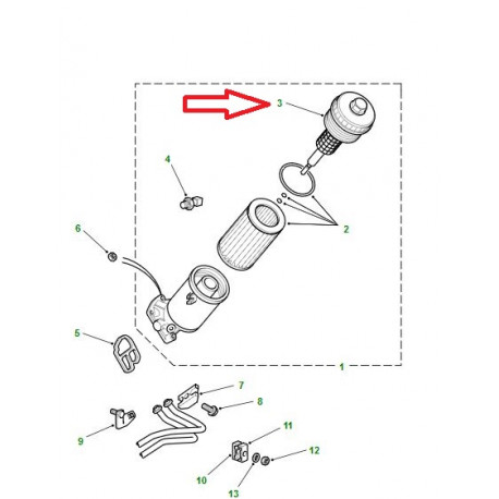 Land rover protecteur filtre ahuile (STC3351)