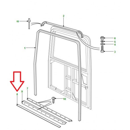 Land rover bague d'etancheite Defender (0IFK7)