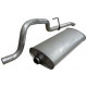 silencieux et tube arriere 1999-2001 Grand Cherokee WJ