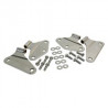 charnieres de portes inox cote intérieur (modèle 2 portes)