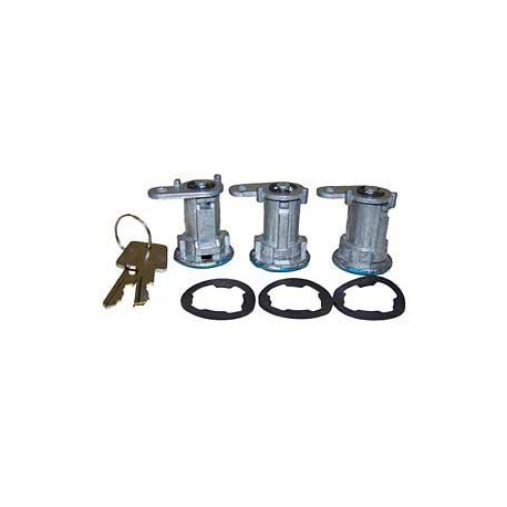 Crown kit de 3 serrures Cherokee XJ YJ et CJ (8122874K3)