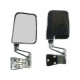 kit 2 retroviseurs exterieur chrome Wrangler TJ,  YJ