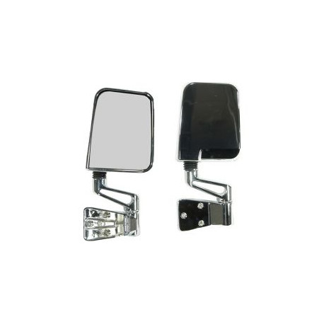 Crown kit 2 retroviseurs exterieur chrome Wrangler TJ,  YJ (82200834CK)