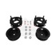 kit cales rehausse  +5cm Commander XH et Grand Cherokee WH