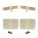 kit clignotants blancs ampoule orange Wrangler yj