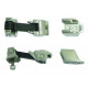 kit 2 attaches capot inox Wrangler JK