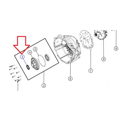 Mopar joint spy boite (68024613AA)