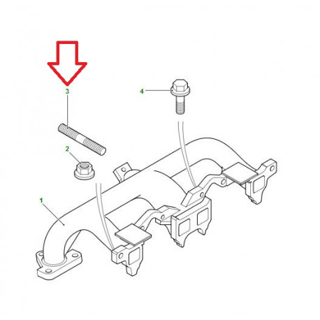 Land rover douille de bouton pression Freelander 1 (TE108101L)