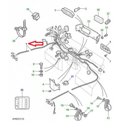 Cablage et pièces pour LAND ROVER Defender 90 - TD5 - 2003 sur RLD Autos
