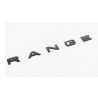 embleme plastique Range Sport arriere noir satiné