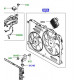 motor and fan assy eng cooling