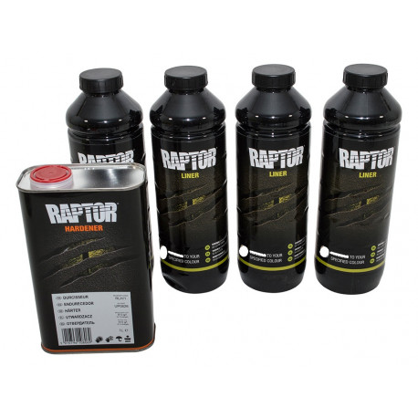 Raptor UPOL RAPTOR 4L Kit BLANC  RLW/S4 (DA6649)