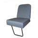 Siege individuel strapontin arriere tissu techno