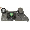 PLAQUE AVEC GALET ET SUPPORT VENTILATEUR