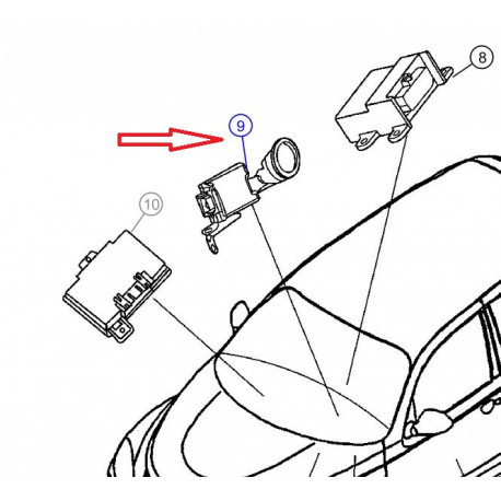 Mopar centrale (05107054AB)