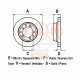 DISQUE AVANT LAND CRUISER 120