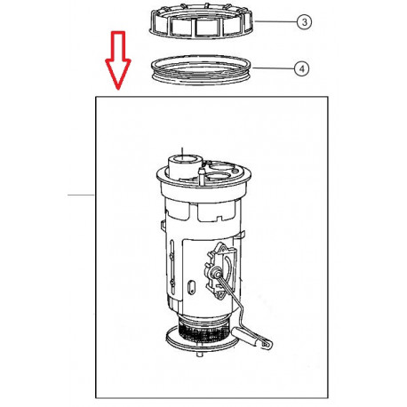 Mopar pompe carburant Grand Cherokee WG (05080984AC)