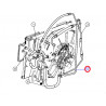 durite d'huile de   direction assistee Grand Cherokee WG