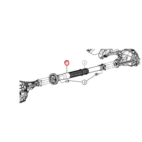 Mopar arbre de transmission Grand Cherokee (52105728AE)