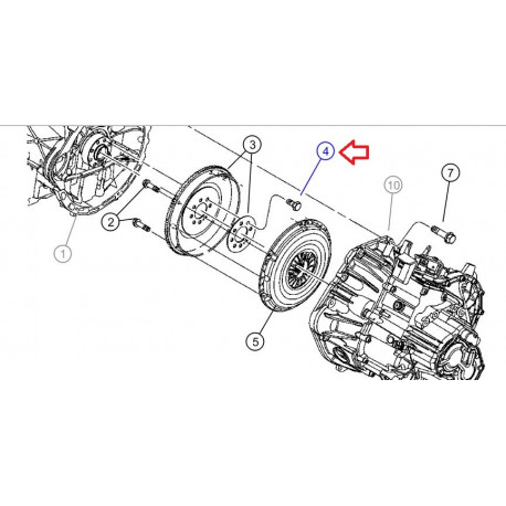 Mopar vis de volant moteur PT Cruiser (05189410AA)