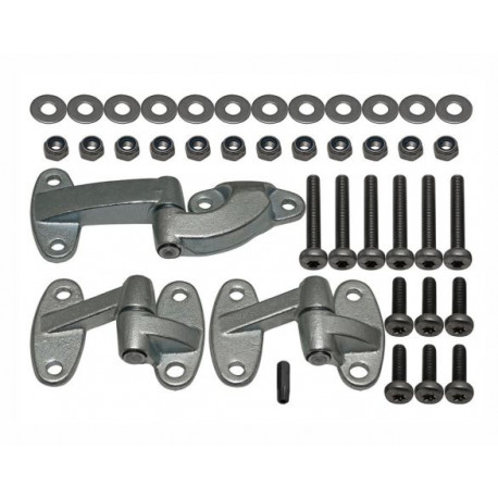 Oem kit charniere de porte arriere inox DEFENDER TD4 (0IWTS)