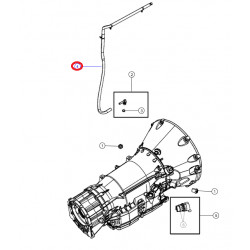 Carter et jauge de boîte de vitesse pour JEEP Wrangler JK - 2.8 CRD DIESEL  - 2012 sur RLD Autos